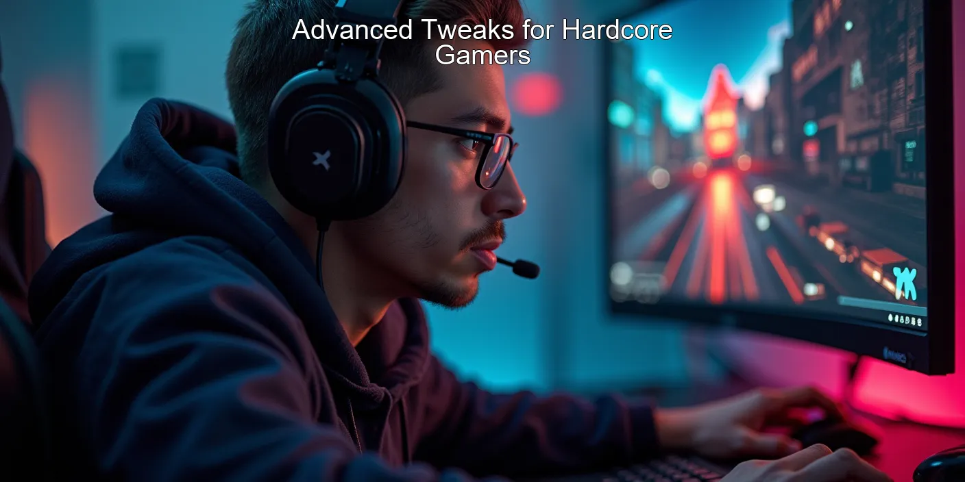 Advanced Tweaks for Hardcore Gamers