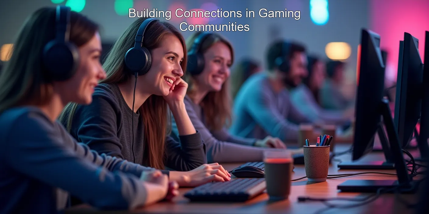 Building Connections in Gaming Communities