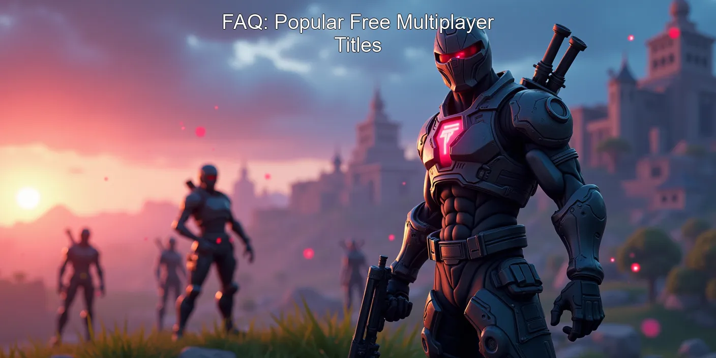 FAQ: Popular Free Multiplayer Titles