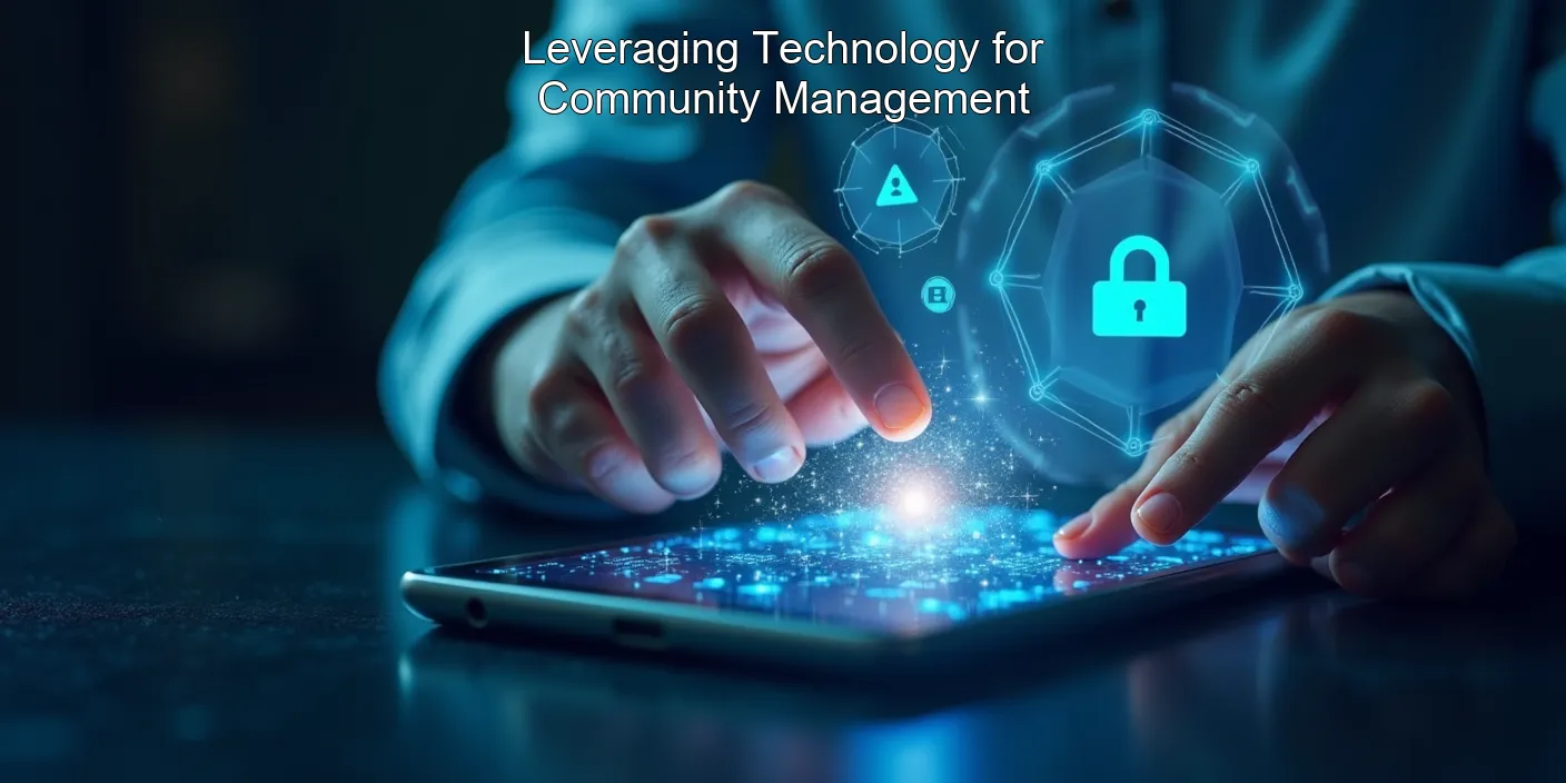 Leveraging Technology for Community Management