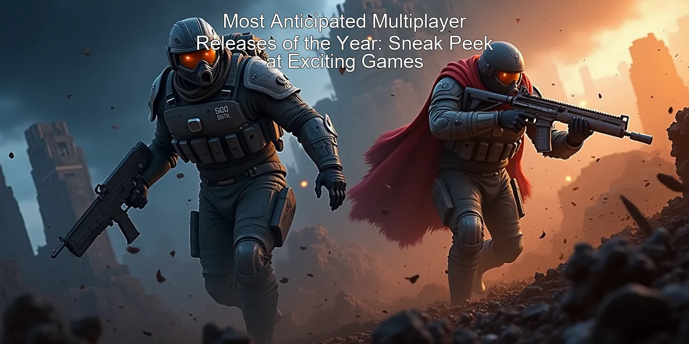 Most Anticipated Multiplayer Releases of the Year: Sneak Peek at Exciting Games