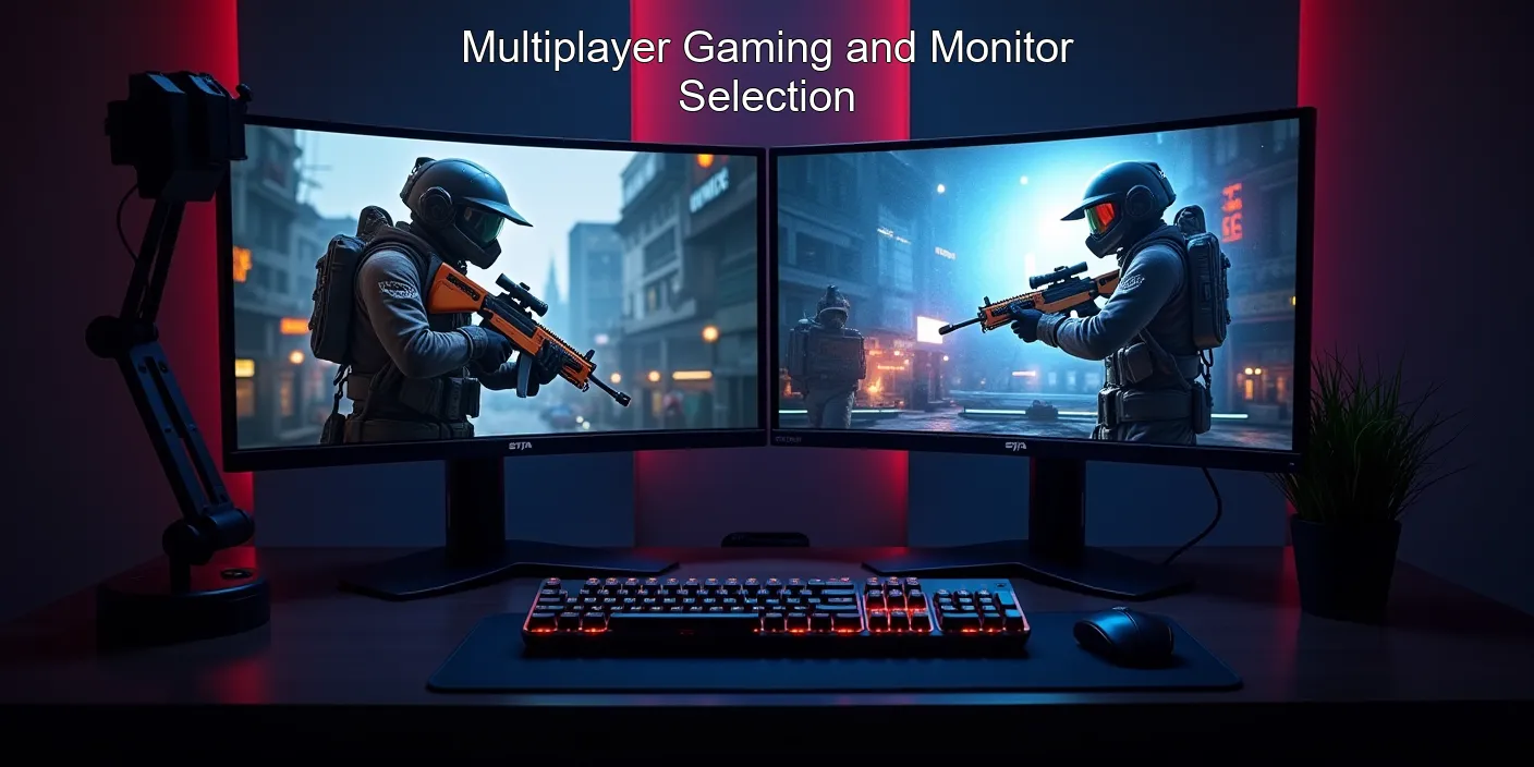 Multiplayer Gaming and Monitor Selection