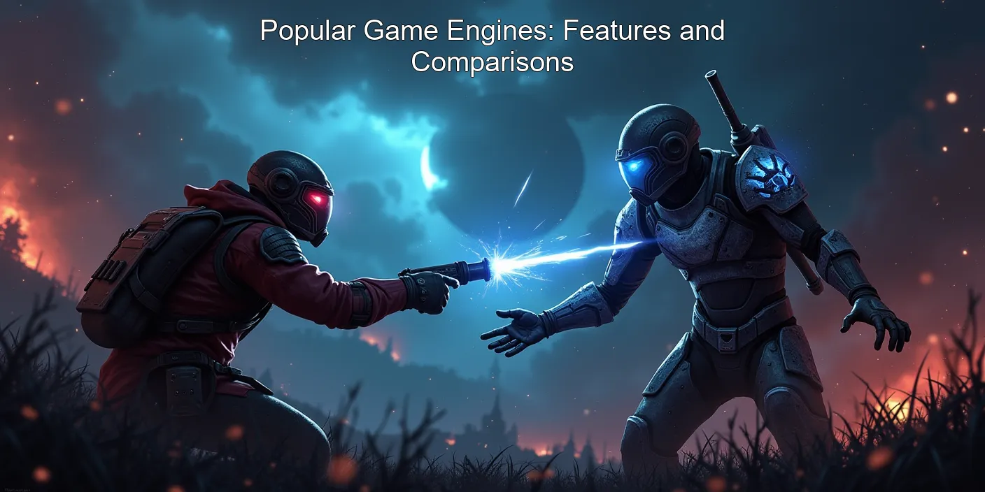 Popular Game Engines: Features and Comparisons