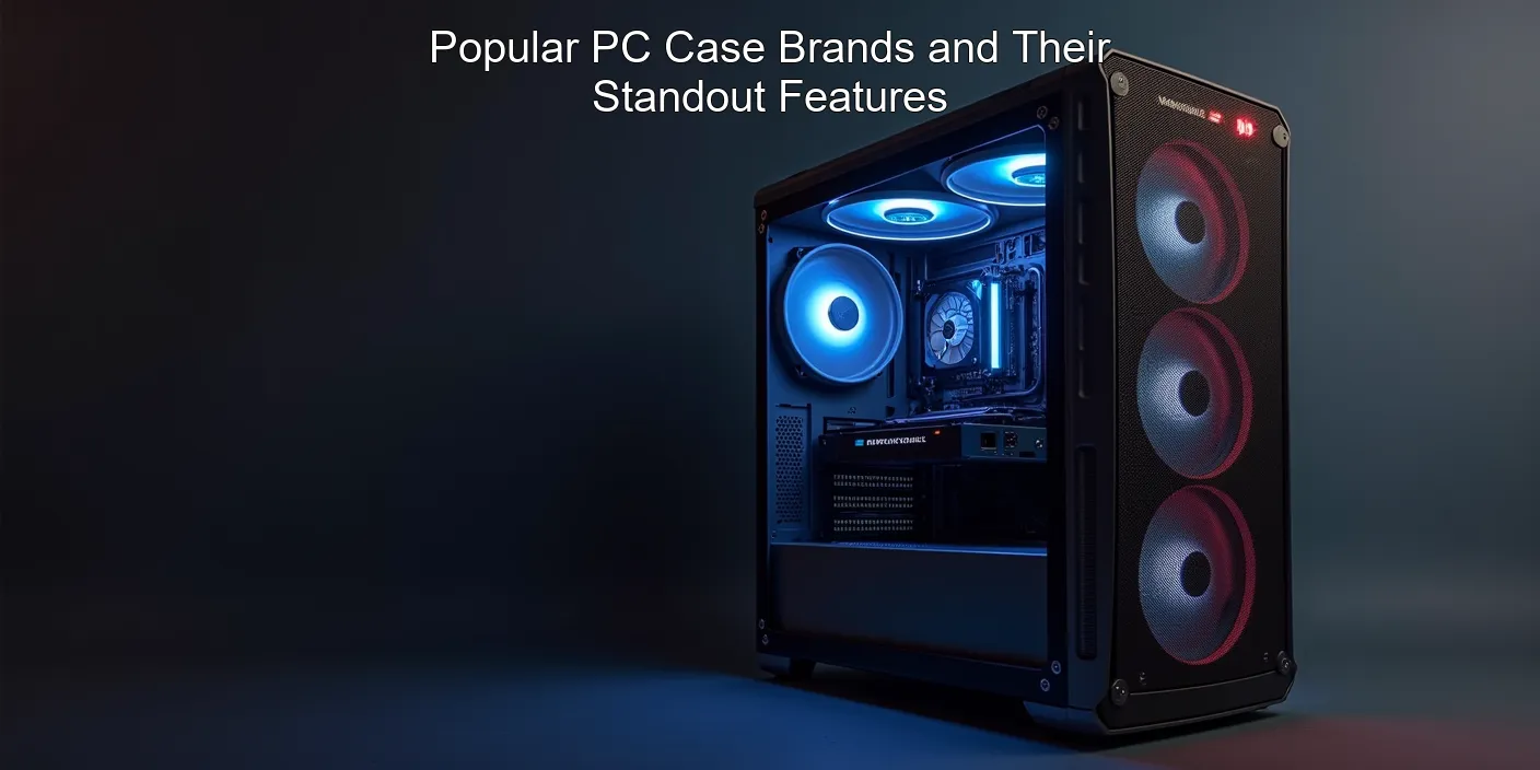 Popular PC Case Brands and Their Standout Features