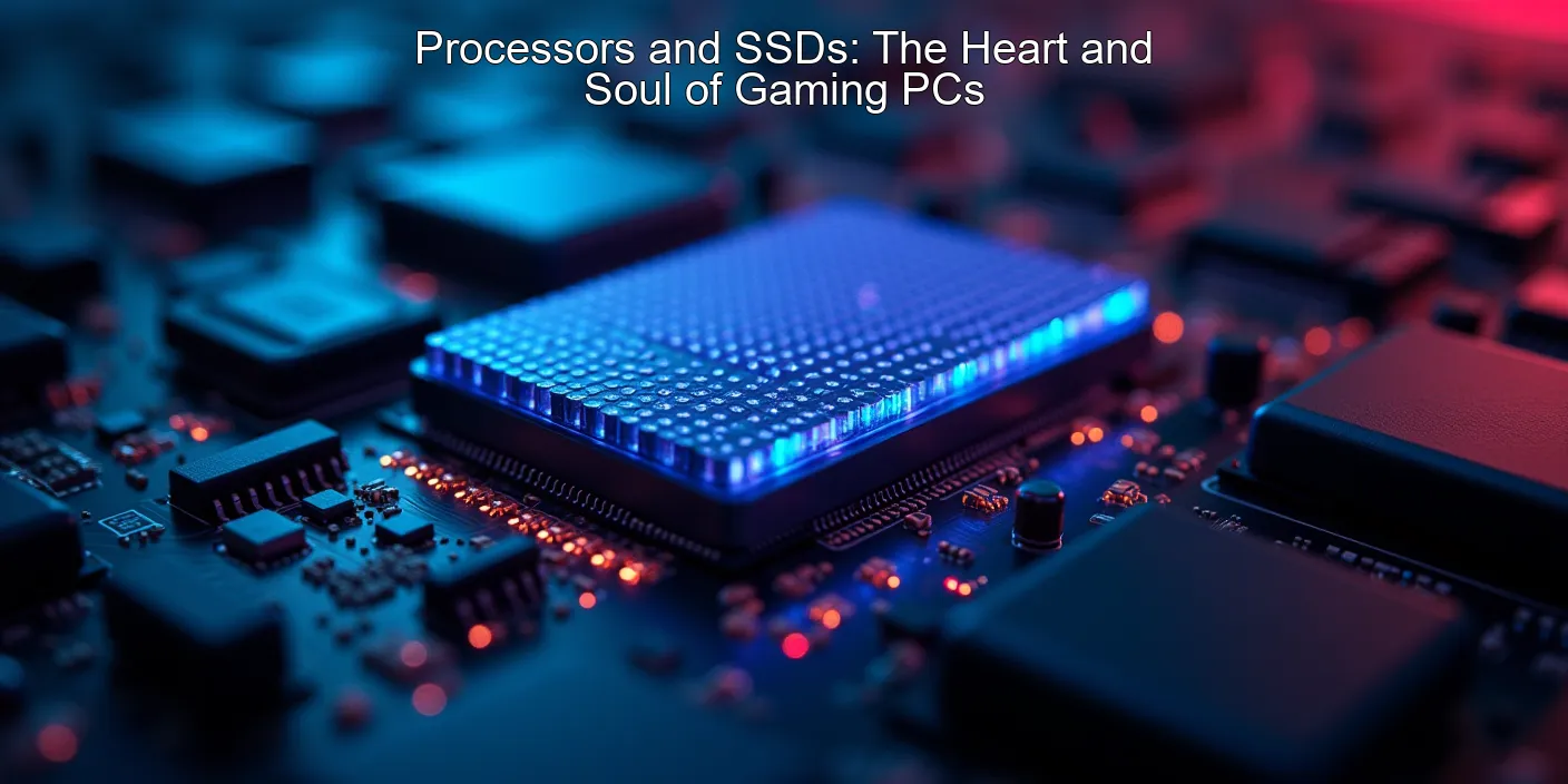 Processors and SSDs: The Heart and Soul of Gaming PCs