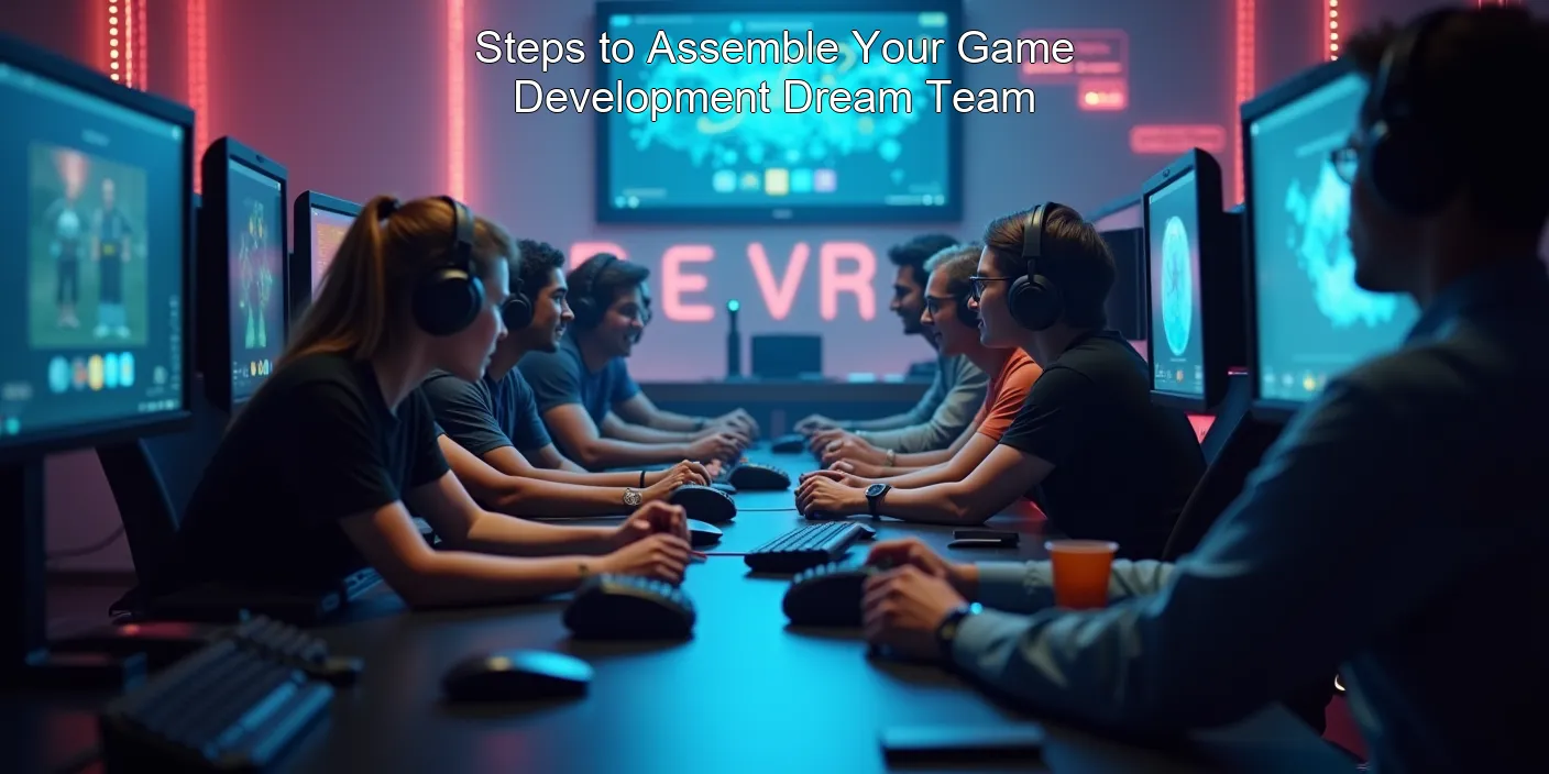 Steps to Assemble Your Game Development Dream Team