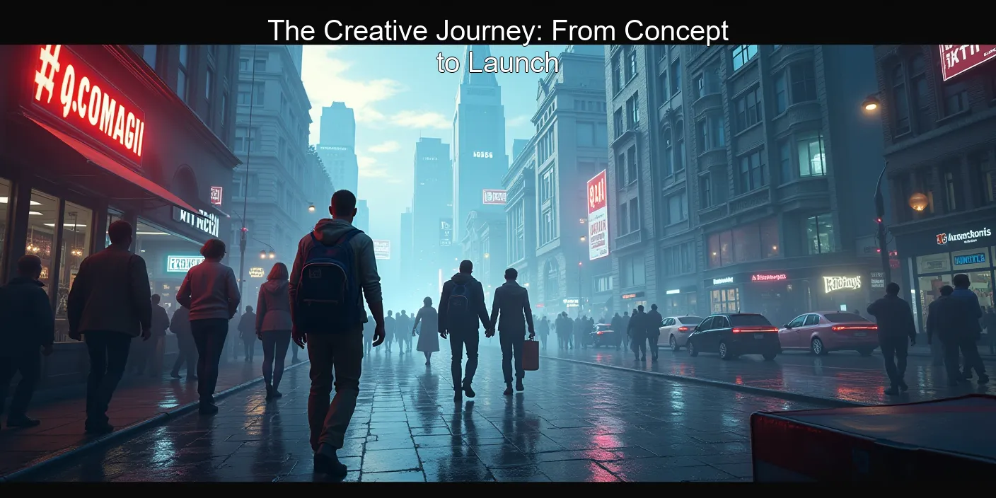 The Creative Journey: From Concept to Launch