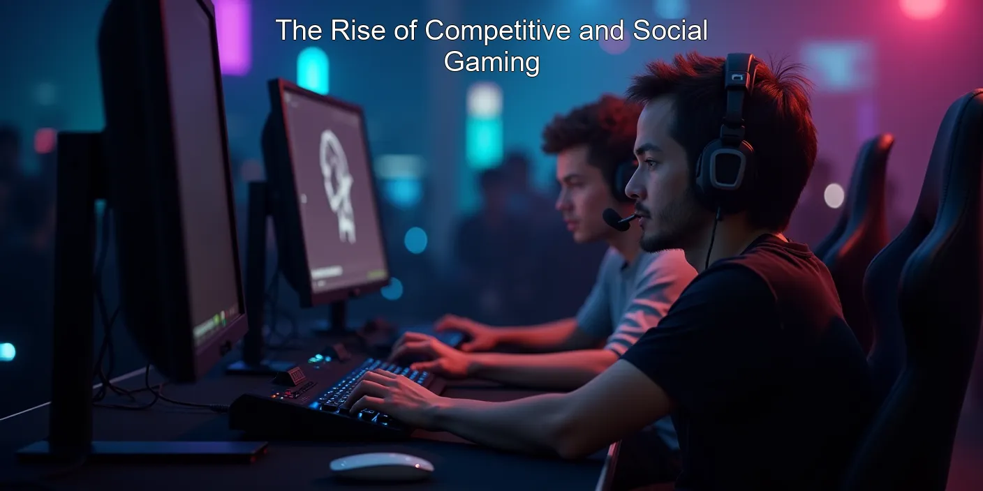 The Rise of Competitive and Social Gaming